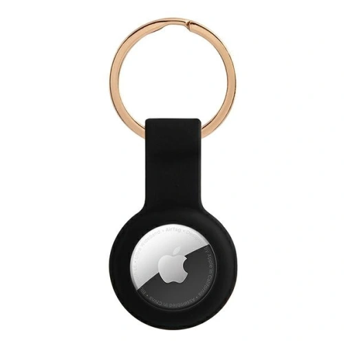 Etui Guess GUATSGEK Apple AirTag czarny/black Silicone