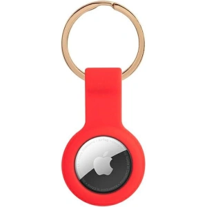 Wholesale Guess GUATSGER Apple AirTag red Silicone - GUE1258RED - {ean13} - Hurt