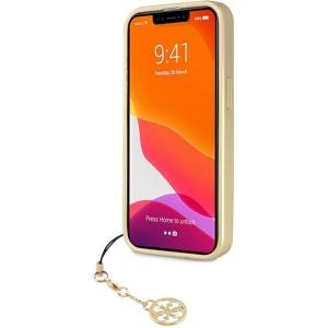 Etui Guess GUHCP13LGF4GBR Apple iPhone 13 Pro brązowy/brown hardcase 4G Charms Collection