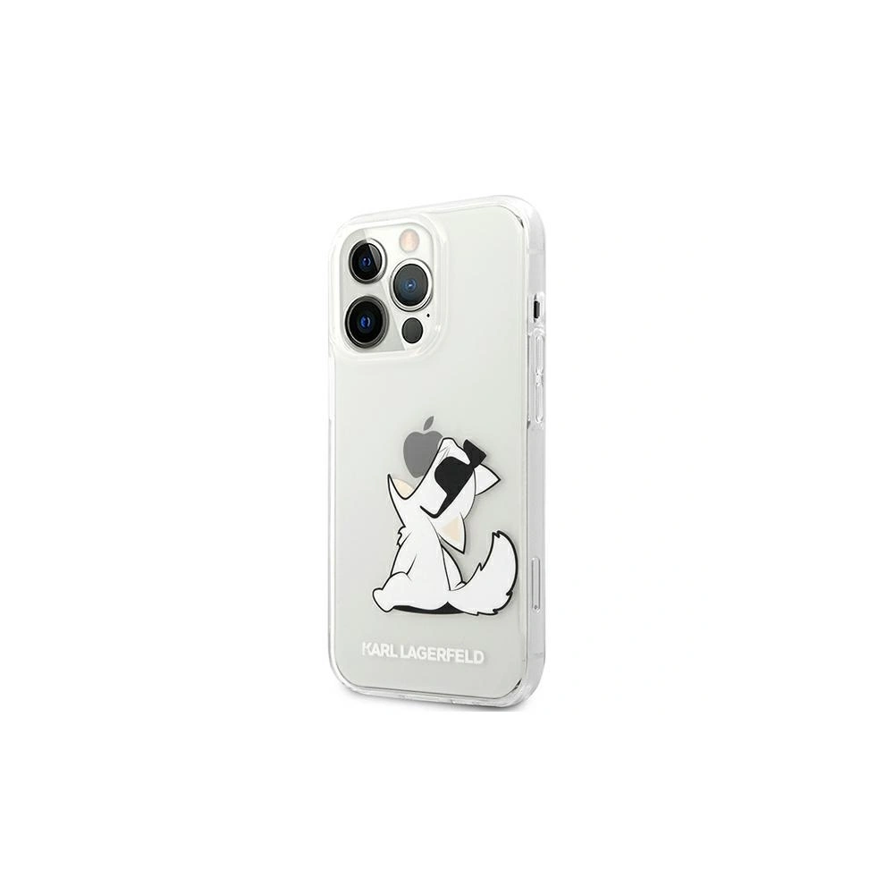 Hurtownia GSM - Etui Karl Lagerfeld KLHCP13LCFNRC Apple iPhone 13 Pro transparent Choupette Fun - KLD597CL - {ean13} - Hurt