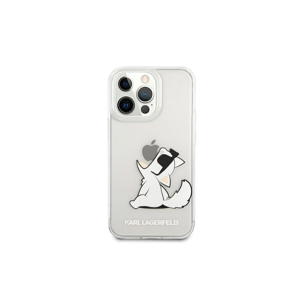 Hurtownia GSM - Etui Karl Lagerfeld KLHCP13LCFNRC Apple iPhone 13 Pro transparent Choupette Fun - KLD597CL - {ean13} - Hurt