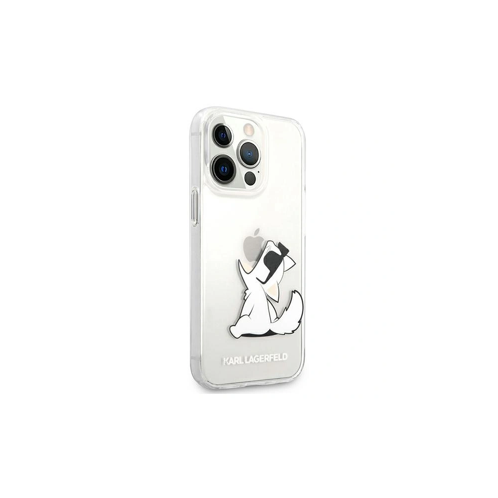 Hurtownia GSM - Etui Karl Lagerfeld KLHCP13LCFNRC Apple iPhone 13 Pro transparent Choupette Fun - KLD597CL - {ean13} - Hurt