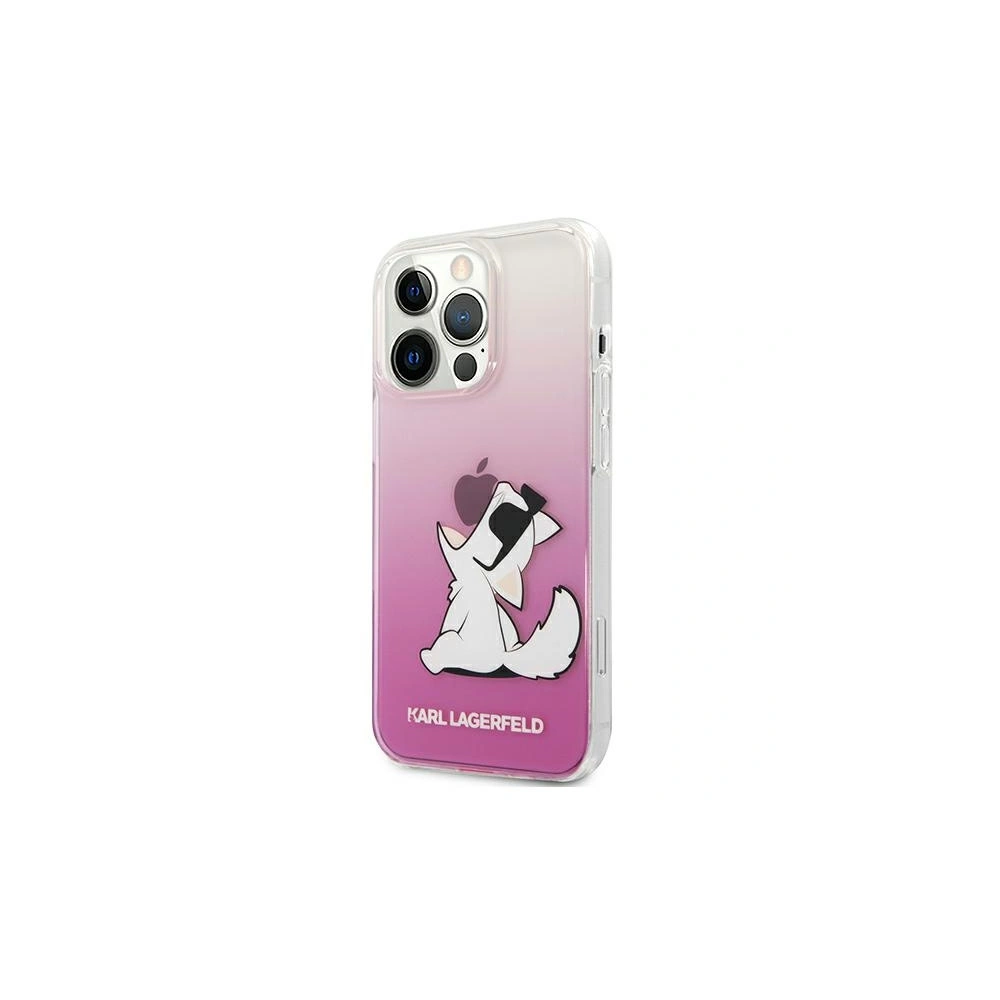 Hurtownia GSM - Etui Karl Lagerfeld KLHCP13LCFNRCPI Apple iPhone 13 Pro hardcase różowy/pink Choupette Fun - KLD598PNK - {ean13} - Hurt