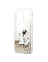 Hurtownia GSM - Etui Karl Lagerfeld KLHCP13LGCFD Apple iPhone 13 Pro zlatý/gold hardcase Liquid Glitter Choupette Fun - KLD601GLD - {ean13} - Hurt