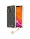 Etui Guess GUHCP13LGF4GGR Apple iPhone 13 Pro šedá/grey hardcase 4G Charms Collection