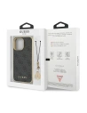 Hurtownia GSM - Case Guess GUHCP13LGF4GGR Apple iPhone 13 Pro grau/grey Hardcase 4G Charms Collection - GUE1265GRY - {ean13} - Hurt