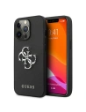 Etui Guess GUHCP13LSA4GSBK Apple iPhone 13 Pro czarny/black hardcase Saffiano 4G Metal Logo