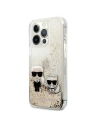 Hurtownia GSM - Etui Karl Lagerfeld KLHCP13LGKCD Apple iPhone 13 Pro złoty/gold hardcase Liquid Glitter Karl&Choupette - KLD602GLD - {ean13} - Hurt
