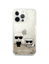 Hurtownia GSM - Etui Karl Lagerfeld KLHCP13LGKCD Apple iPhone 13 Pro złoty/gold hardcase Liquid Glitter Karl&Choupette - KLD602GLD - {ean13} - Hurt
