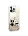 Hurtownia GSM - Etui Karl Lagerfeld KLHCP13LGKCD Apple iPhone 13 Pro złoty/gold hardcase Liquid Glitter Karl&Choupette - KLD602GLD - {ean13} - Hurt
