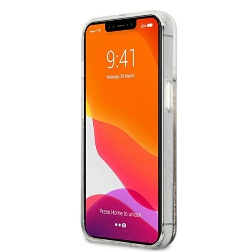 Etui Karl Lagerfeld KLHCP13LGKCD Apple iPhone 13 Pro złoty/gold hardcase Liquid Glitter Karl&Choupette