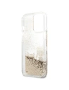 Wholesale Karl Lagerfeld KLHCP13LGKCD Apple iPhone 13 Pro gold hardcase Liquid Glitter Karl&Choupette - KLD602GLD - {ean13} - Hurt