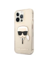 Hurtownia GSM - Etui Karl Lagerfeld KLHCP13LKHTUGLGO Apple iPhone 13 Pro złoty/gold hardcase Glitter Karl`s Head - KLD603GLD - {ean13} - Hurt