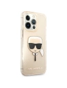 Hurtownia GSM - Etui Karl Lagerfeld KLHCP13LKHTUGLGO Apple iPhone 13 Pro złoty/gold hardcase Glitter Karl`s Head - KLD603GLD - {ean13} - Hurt