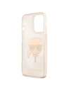 Hurtownia GSM - Etui Karl Lagerfeld KLHCP13LKHTUGLGO Apple iPhone 13 Pro złoty/gold hardcase Glitter Karl`s Head - KLD603GLD - {ean13} - Hurt