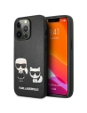 Etui Karl Lagerfeld KLHCP13LPCUSKCBK Apple iPhone 13 Pro czarny/black hardcase Ikonik Karl & Choupette