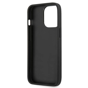 Etui Karl Lagerfeld KLHCP13LPCUSKCBK Apple iPhone 13 Pro czarny/black hardcase Ikonik Karl & Choupette
