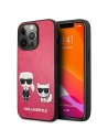 Etui Karl Lagerfeld KLHCP13LPCUSKCP Apple iPhone 13 Pro fuksja/fushia hardcase Ikonik Karl & Choupette