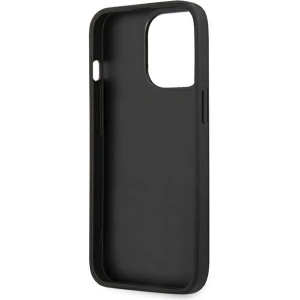 Etui Karl Lagerfeld KLHCP13LSAKICKCBK Apple iPhone 13 Pro czarny/black book Saffiano Karl & Choupette