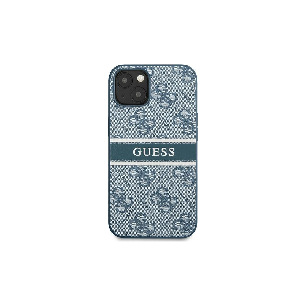 Hurtownia GSM - Etui Guess GUHCP13M4GDBL Apple iPhone 13 modrý/blue hardcase 4G Stripe - GUE1270BLU - {ean13} - Hurt