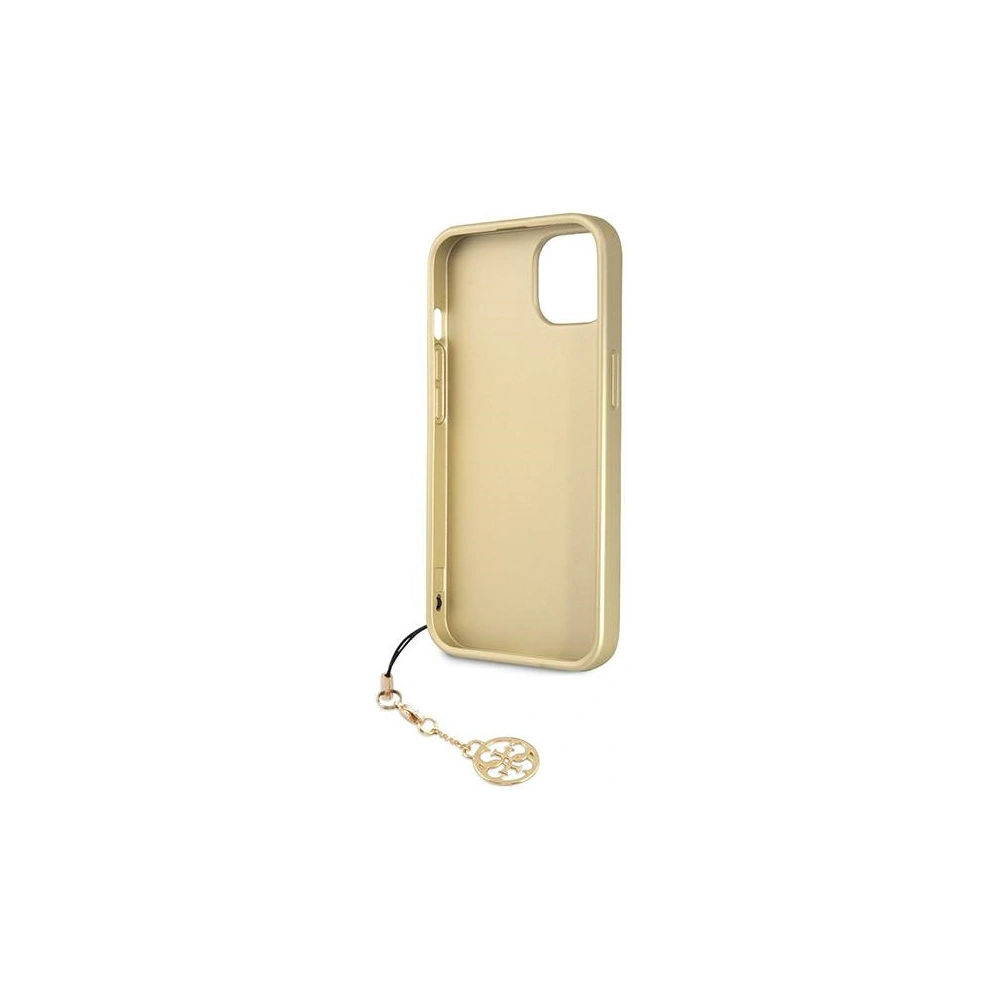 Wholesale Guess GUHCP13MGF4GBR Apple iPhone 13 brown hardcase 4G Charms Collection - GUE1274BR - {ean13} - Hurt