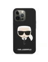 Hurtownia GSM - Etui Karl Lagerfeld KLHCP13LSLKHBK Apple iPhone 13 Pro czarny/black hardcase Silicone Karl`s Head - KLD607BLK - {ean13} - Hurt