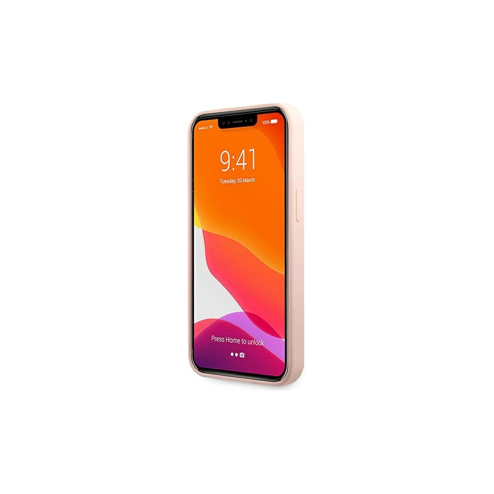 Hurtownia GSM - Etui Karl Lagerfeld KLHCP13LSLKHLP Apple iPhone 13 Pro jasnoróżowy/light pink hardcase Silicone Karl`s Head - KLD608PNK - {ean13} - Hurt