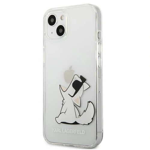 Etui Karl Lagerfeld KLHCP13MCFNRC Apple iPhone 13 hardcase transparent Choupette Fun
