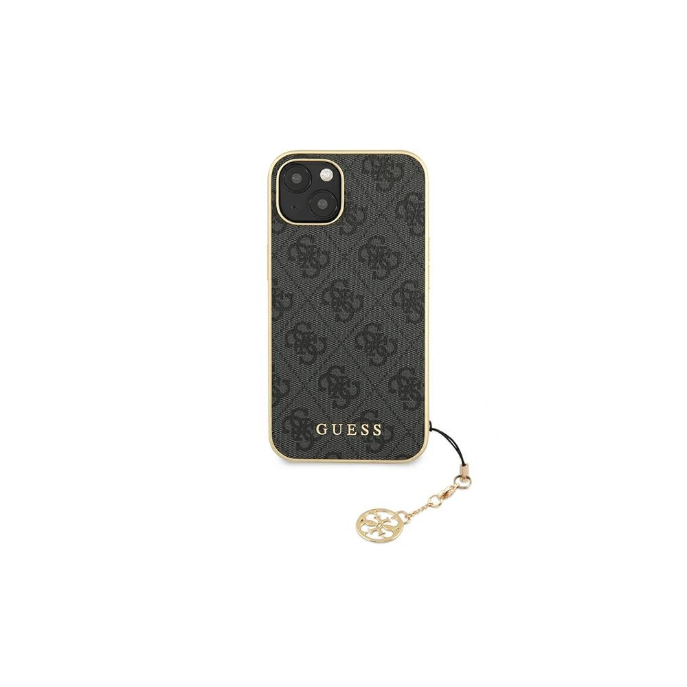 Hurtownia GSM - Etui Guess GUHCP13MGF4GGR Apple iPhone 13 szary/grey hardcase 4G Charms Collection - GUE1275GRY - {ean13} - Hurt