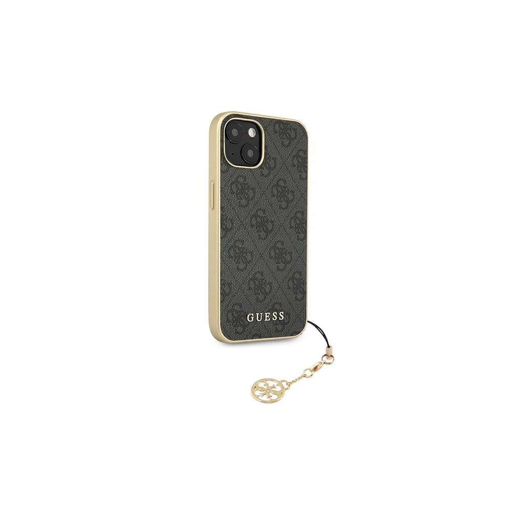 Hurtownia GSM - Etui Guess GUHCP13MGF4GGR Apple iPhone 13 szary/grey hardcase 4G Charms Collection - GUE1275GRY - {ean13} - Hurt