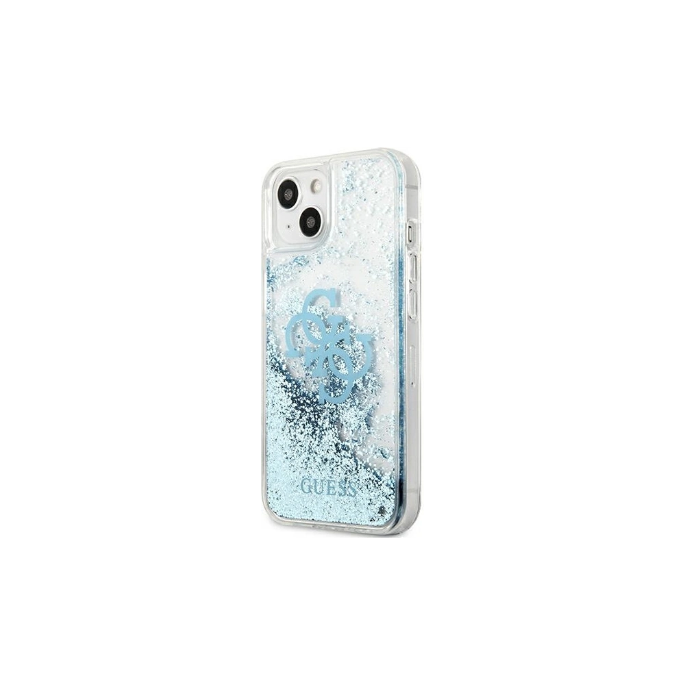 Wholesale Guess GUHCP13MLG4GBL Apple iPhone 13 blue hardcase 4G Big Liquid Glitter - GUE1276BLU - {ean13} - Hurt