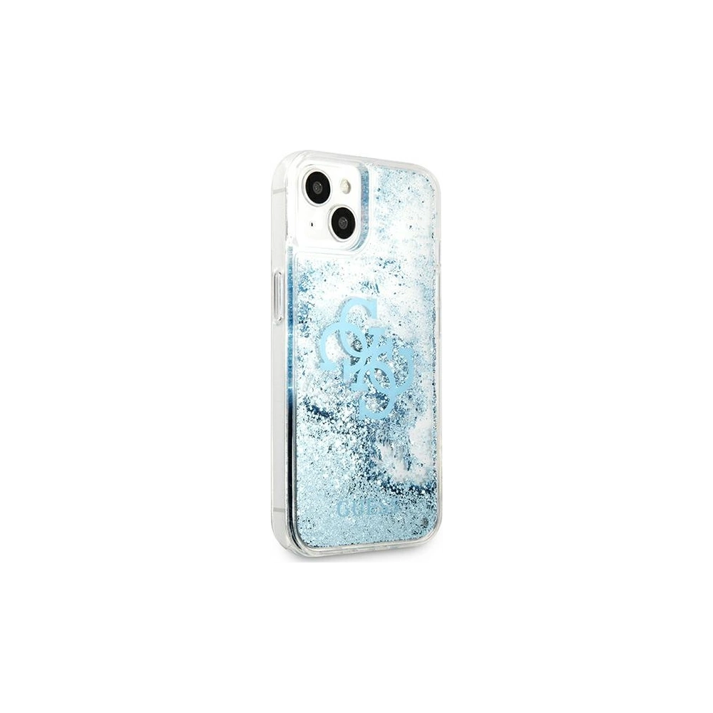 Hurtownia GSM - Etui Guess GUHCP13MLG4GBL Apple iPhone 13 niebieski/blue hardcase 4G Big Liquid Glitter - GUE1276BLU - {ean13} - Hurt