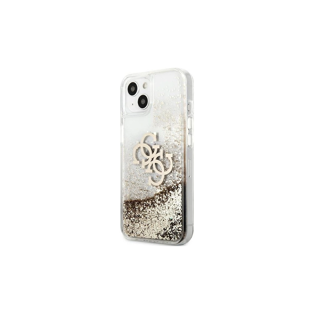 Hurtownia GSM - Etui Guess GUHCP13MLG4GGO Apple iPhone 13 złoty/gold hardcase 4G Big Liquid Glitter - GUE1277GLD - {ean13} - Hurt