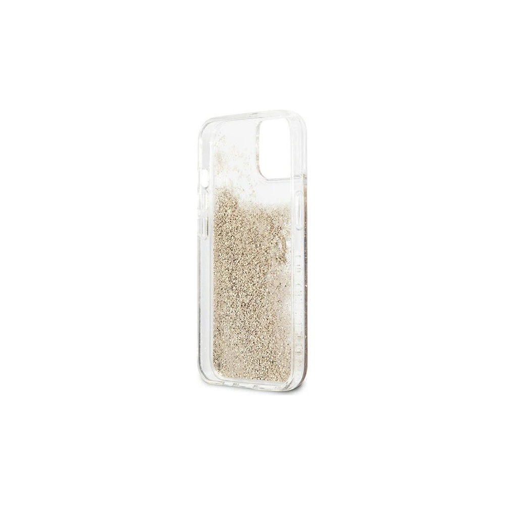 Hurtownia GSM - Etui Guess GUHCP13MLG4GGO Apple iPhone 13 złoty/gold hardcase 4G Big Liquid Glitter - GUE1277GLD - {ean13} - Hurt