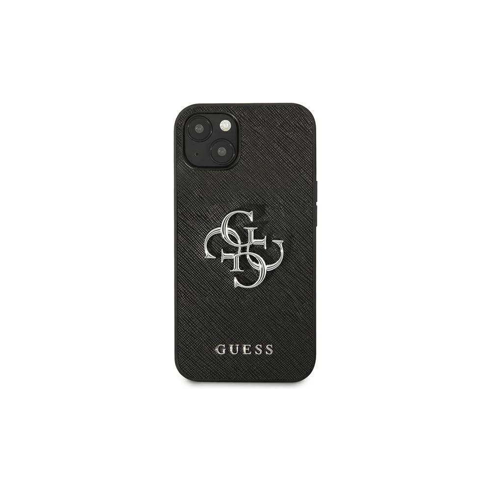 Hurtownia GSM - Etui Guess GUHCP13MSA4GSBK Apple iPhone 13 czarny/black hardcase Saffiano 4G Metal Logo - GUE1278BLK - {ean13} - Hurt