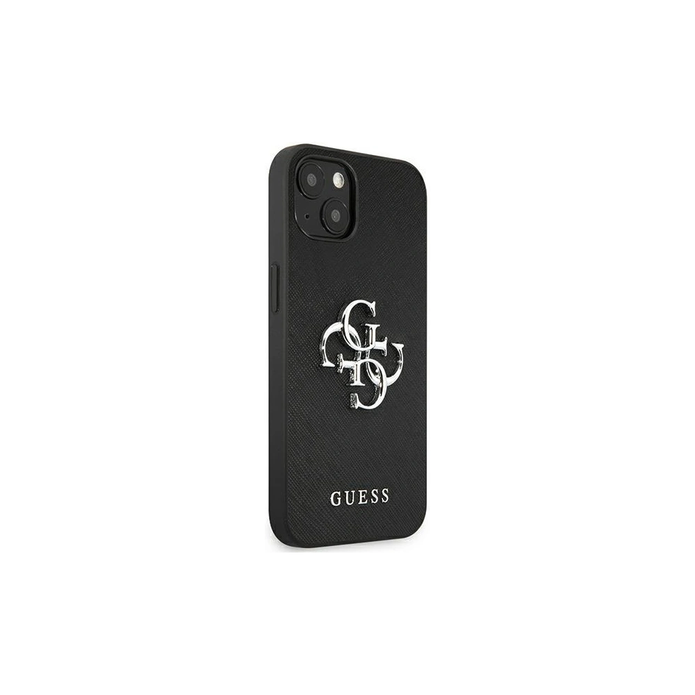 Hurtownia GSM - Etui Guess GUHCP13MSA4GSBK Apple iPhone 13 czarny/black hardcase Saffiano 4G Metal Logo - GUE1278BLK - {ean13} - Hurt