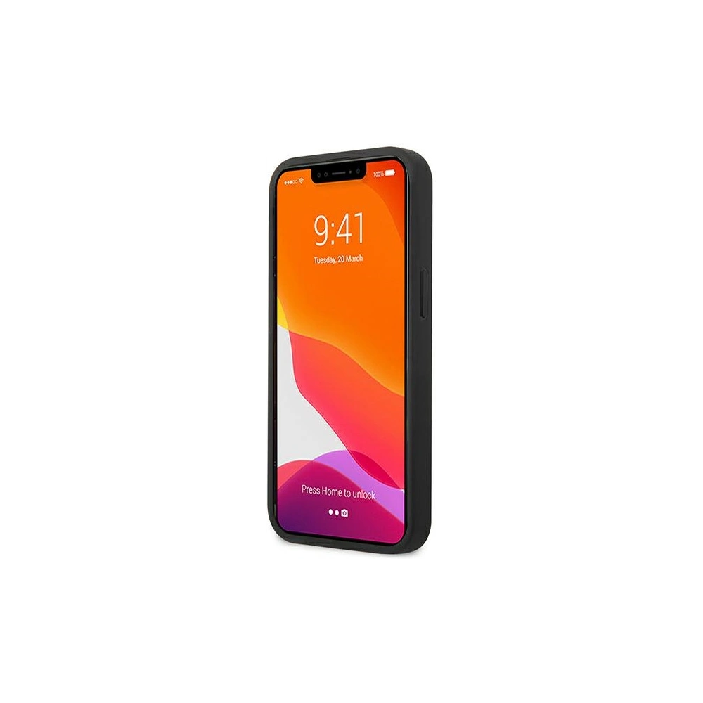 Hurtownia GSM - Etui Guess GUHCP13MSA4GSBK Apple iPhone 13 czarny/black hardcase Saffiano 4G Metal Logo - GUE1278BLK - {ean13} - Hurt