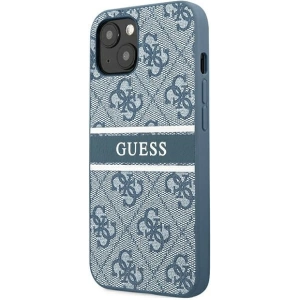 Hurtownia GSM - Case Guess GUHCP13S4GDBL Apple iPhone 13 mini blau/blau hardcase 4G Stripe - GUE1279BLU - {ean13} - Hurt