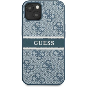 Hurtownia GSM - Case Guess GUHCP13S4GDBL Apple iPhone 13 mini blau/blau hardcase 4G Stripe - GUE1279BLU - {ean13} - Hurt