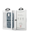 Hurtownia GSM - Case Guess GUHCP13S4GDBL Apple iPhone 13 mini blau/blau hardcase 4G Stripe - GUE1279BLU - {ean13} - Hurt