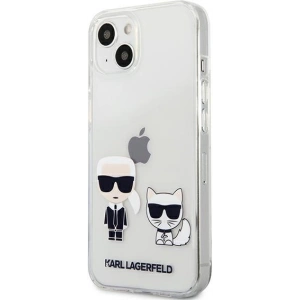 Etui Karl Lagerfeld KLHCP13MCKTR Apple iPhone 13 hardcase Transparent Karl & Choupette