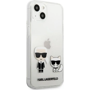 Etui Karl Lagerfeld KLHCP13MCKTR Apple iPhone 13 hardcase Transparent Karl & Choupette