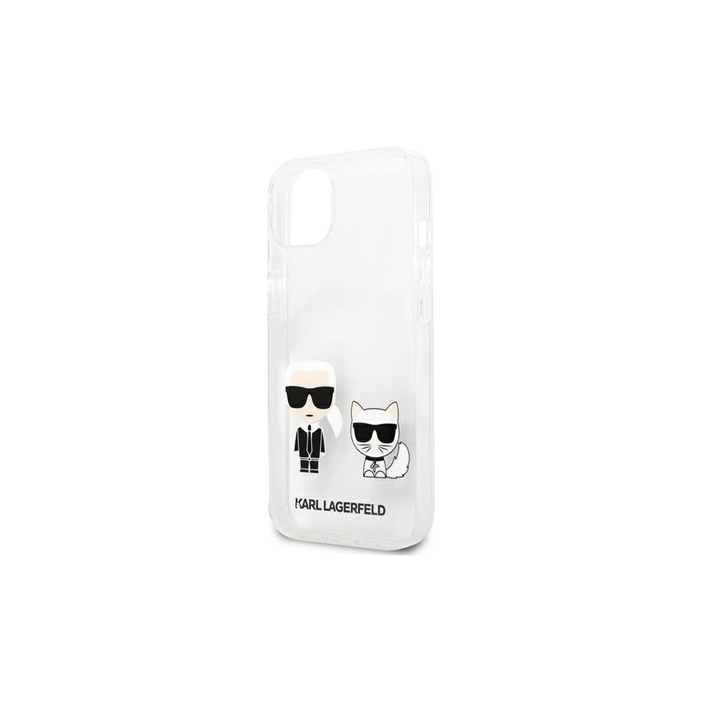 Hurtownia GSM - Etui Karl Lagerfeld KLHCP13MCKTR Apple iPhone 13 hardcase Transparent Karl & Choupette - KLD613CL - {ean13} - Hurt
