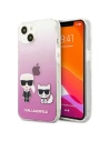 Etui Karl Lagerfeld KLHCP13MCKTRP Apple iPhone 13 hardcase różowy/pink Karl & Choupette