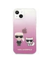 Hurtownia GSM - Etui Karl Lagerfeld KLHCP13MCKTRP Apple iPhone 13 hardcase różowy/pink Karl & Choupette - KLD614PNK - {ean13} - Hurt