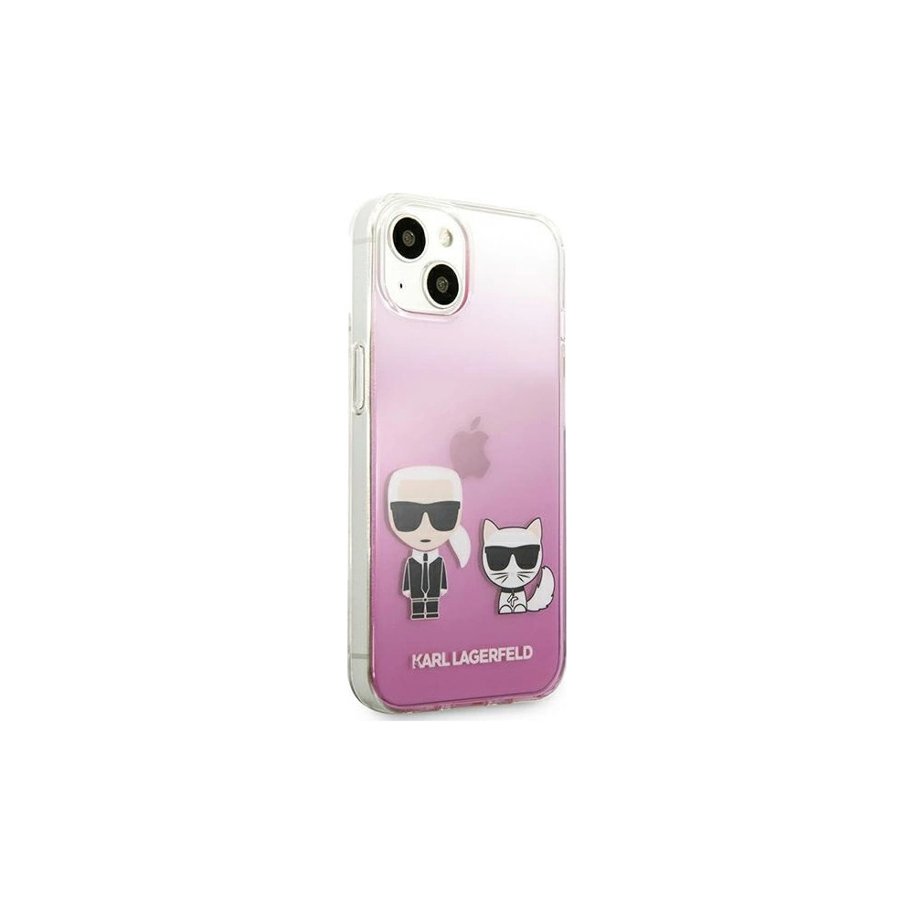 Hurtownia GSM - Etui Karl Lagerfeld KLHCP13MCKTRP Apple iPhone 13 hardcase różowy/pink Karl & Choupette - KLD614PNK - {ean13} - Hurt