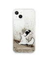 Hurtownia GSM - Etui Karl Lagerfeld KLHCP13MGCFD Apple iPhone 13 złoty/gold hardcase Liquid Glitter Choupette Fun - KLD615GLD - {ean13} - Hurt