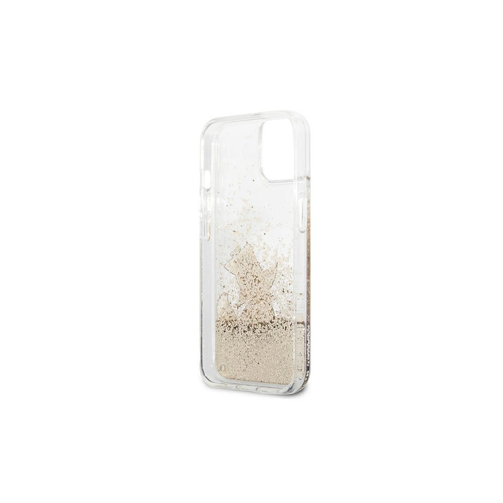 Hurtownia GSM - Etui Karl Lagerfeld KLHCP13MGCFD Apple iPhone 13 złoty/gold hardcase Liquid Glitter Choupette Fun - KLD615GLD - {ean13} - Hurt