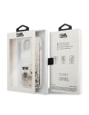 Karl Lagerfeld KLHCP13MGKCD Apple iPhone 13 gold hardcase Liquid Glitter Karl&Choupette