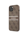 Hurtownia GSM - Etui Guess GUHCP13S4GDBR Apple iPhone 13 mini hnědý/brown hardcase 4G Stripe - GUE1280BR - {ean13} - Hurt